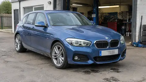 BMW 3-Zylinder-Benziner im Motorraum