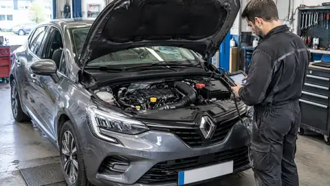 Renault TCe Dreizylinder bei einer Werkstattdiagnose